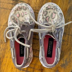 SPERRY Girls Top Sider Shoes size 6 1/2